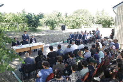 Xaçmaz RİH: Mollabürhanlı kəndində səyyar qəbul keçirilib