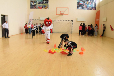 Qubada uşaqlar üçün mütəhərrik oyunlar keçirilib