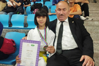 Cüdo: İsmayıllıdan olan qız Respublika üçüncüsü olub