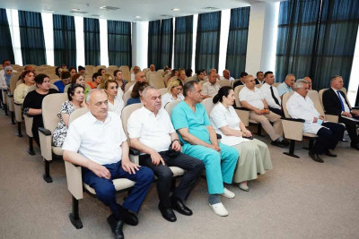 Quba Rayon Mərkəzi Xəstəxanasında təqdimat keçirilib