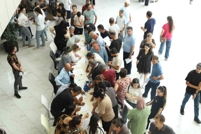 Xaçmazda əmək yarmarkası keçirilib