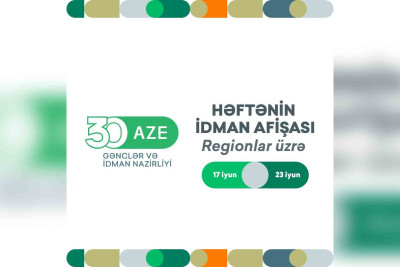 Şimal: İdman tədbirlərinin afişası təqdim edilib