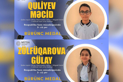 Balaca qubalılar böyük bilik nümayiş etdiriblər