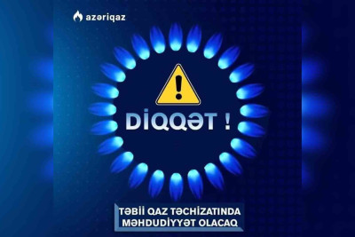 Sabah Quba və Siyəzəndə 1472 abonent qazsız qalacaq