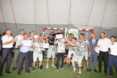 Xaçmaz RQİİ komandası minifutbol turnirinin qalibi olub