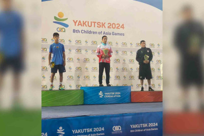 Xaçmazlı idmançı Yakutskda medal qazanıb