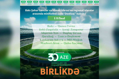 Şimal: Minifutbol üzrə regionlararası yarış başlayır