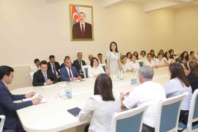 Xaçmaz RİH: Müəllimlərlə görüş keçirilib