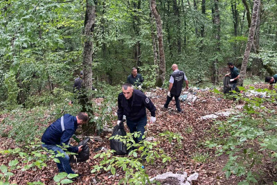 Qubada Təmizlik Marafonu keçirilib