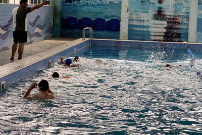 İsmayıllıda üzgüçülük üzrə tədbir keçirilib