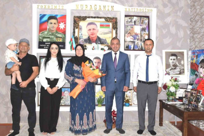 Xaçmazlı şəhid anası məzun olub