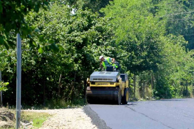 Qusarda 23 km yolun asfaltlanmasına başlanılıb
