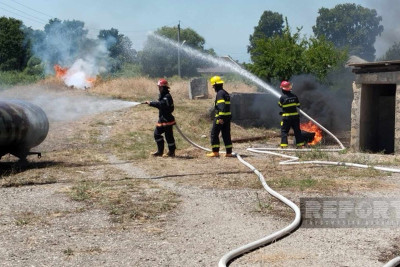Xaçmaz rayonunda kompleks mülki müdafiə təlimi keçirilib