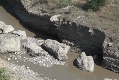 Qubanın Küpçalqışlaq kəndində təhlükə yaranıb