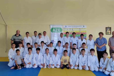 Qusarda gənclər cüdo idmanına təşviq edilib