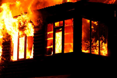 İsmayıllı: 5 otaqlı ev yanıb