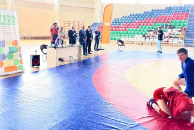Qusar: 70 nəfərdən çox idmançı ilə sambo turniri keçirilib