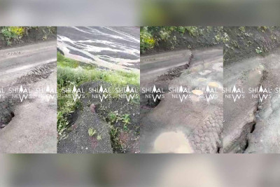 Quba-Xınalıq yolunda uçma təhlükəsi var - FOTO