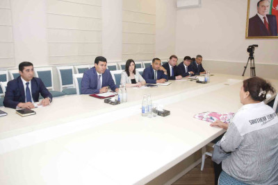 Xaçmaz: RİH başçısı sakinlərlə görüş keçirib