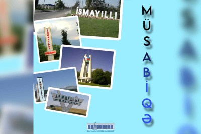 İsmayıllı: Rayonun giriş lövhəsinin hazırlanmasında sakinlər iştirak edə bilərlər