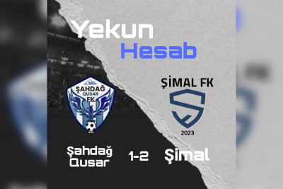 Futbol: Şimal və Şahdağ Qusar meydanda görüşüb