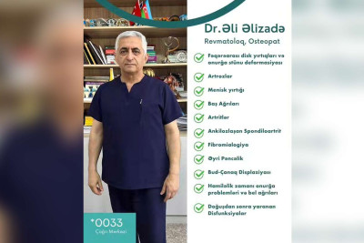 Xaçmaz sakinləri Bakıdan gələn həkimin qəbuluna yazıla bilərlər