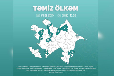 Qubada təmizlik aksiyası keçiriləcək