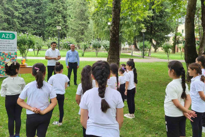 İsmayıllı: Gənclər yay düşərgəsinə qatılıblar