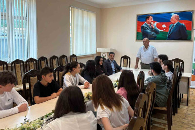 Qusarda ana dilinə aid tədbir keçirilib