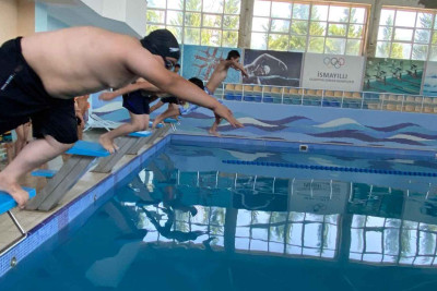 İsmayıllı gəncləri üzgüçülüyə cəlb ediliblər