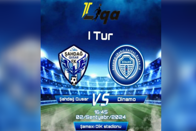 Futbol: “Şahdağ Qusar” və “Dinamo” meydanda görüşəcək