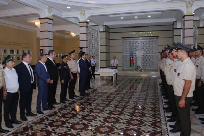 Xaçmaz: Xüsusi dövlət mühafizə sahəsində çalışanların peşə bayramı keçirilib