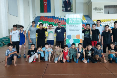 Qusarda güləş idman növünün təbliğatı aparılır