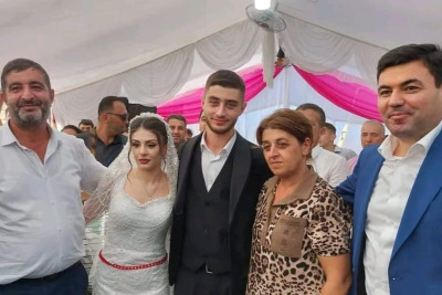 Xaçmazda şəhid qardaşının toyu olub