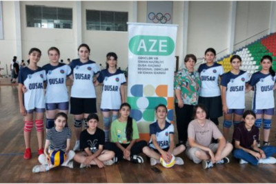 Qusar: 40 voleybolçu idman tədbirinə qatılıb