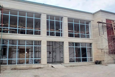 Xudatda xəstəxana binası əsaslı təmir olunur