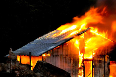 FHN: İsmayıllıda yanğın baş verib
