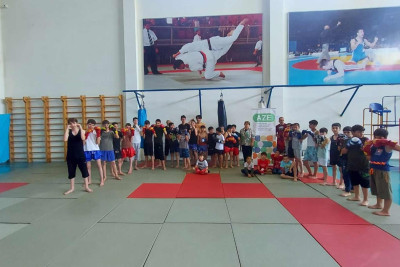 Qusarda gənclər idmana cəlb ediliblər