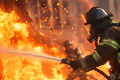 Xaçmazın Qusarçay kəndində yanğın qeydə alınıb