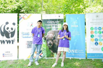 İsmayıllı: 30 məktəbli zubrların təbiətə qaytarılmasında iştirak edib