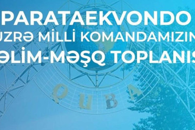 Quba: Parataekvondo millisinin təlimləri start alır