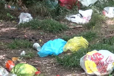 Qəçrəş meşələri tullantı poliqonuna çevrilib