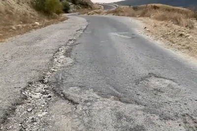 Şamaxıda təhlükəli vəziyyət: torpaq sürüşməsi yaranıb