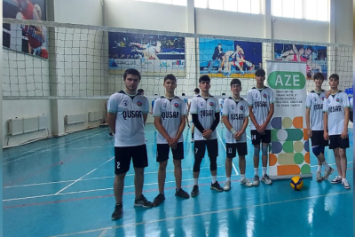 Qusarda voleybol idman növü kimi inkişaf etdirilir