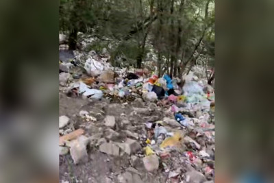 İsmayıllı meşələri zibilxanaya çevrilib - VİDEO