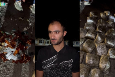 Narkokuryerliyə cəlb olunan şəxs saxlanılıb