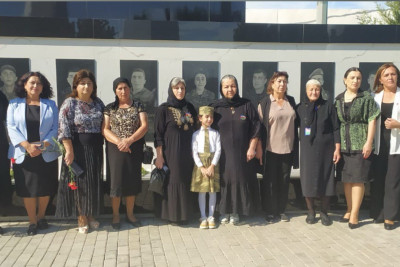 Xaçmaz şəhidlərini anır