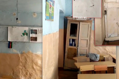 Mərhum Prokurorun adını daşıyan məktəb qəzalı vəziyyətdədir