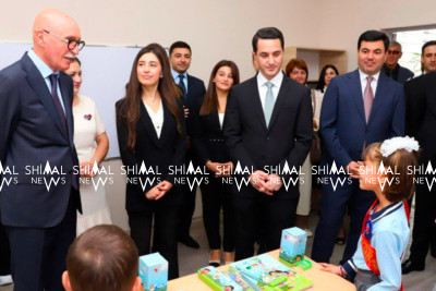 Nazir müavini Firudin Qurbanov Xaçmazda məktəb açılışlarında