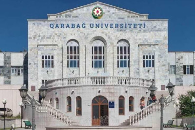 Xankəndidə Qarabağ Universitetinin açılışı olub - FOTO